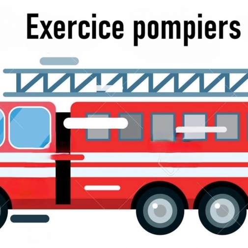 Exercice pompiers