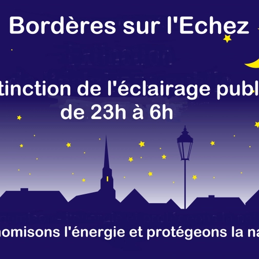 Extinction de l'éclairage public