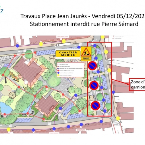 Stationnement place Jean Jaurès