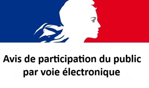 Avis de participation du public par voie électronique