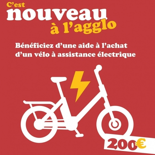 L'agglo vous aide à acheter un vélo électrique
