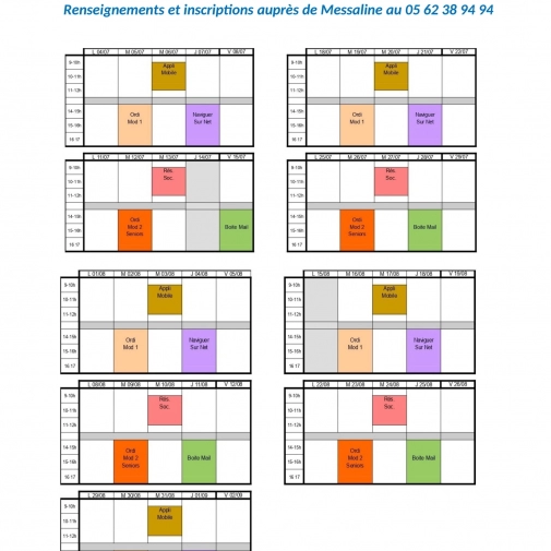 Ateliers numériques