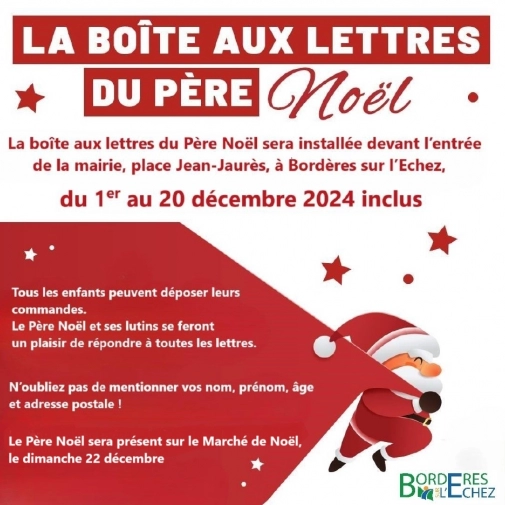 Boîte aux lettres du Père Noël