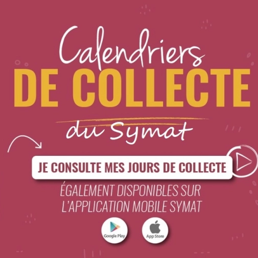 Calendrier 2024 Collectes Symat