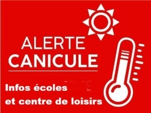 Canicule : organisation écoles et centre de loisirs