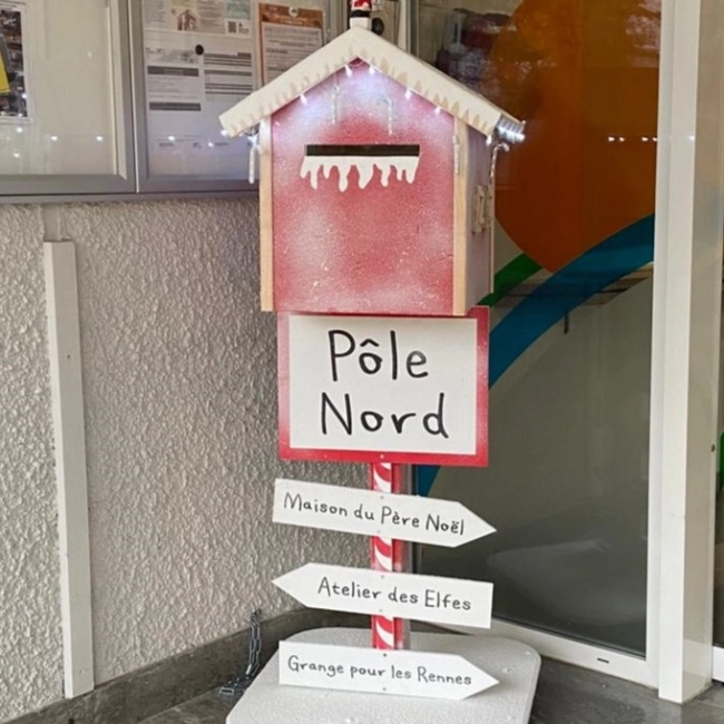 Boîte aux lettres du Père Noël
