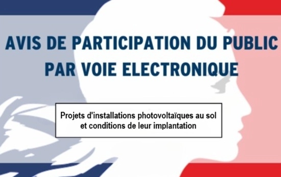 Participation du public par voie électronique