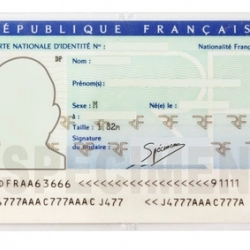 Carte identité initiales MT déposée en mairie 25 03 2025